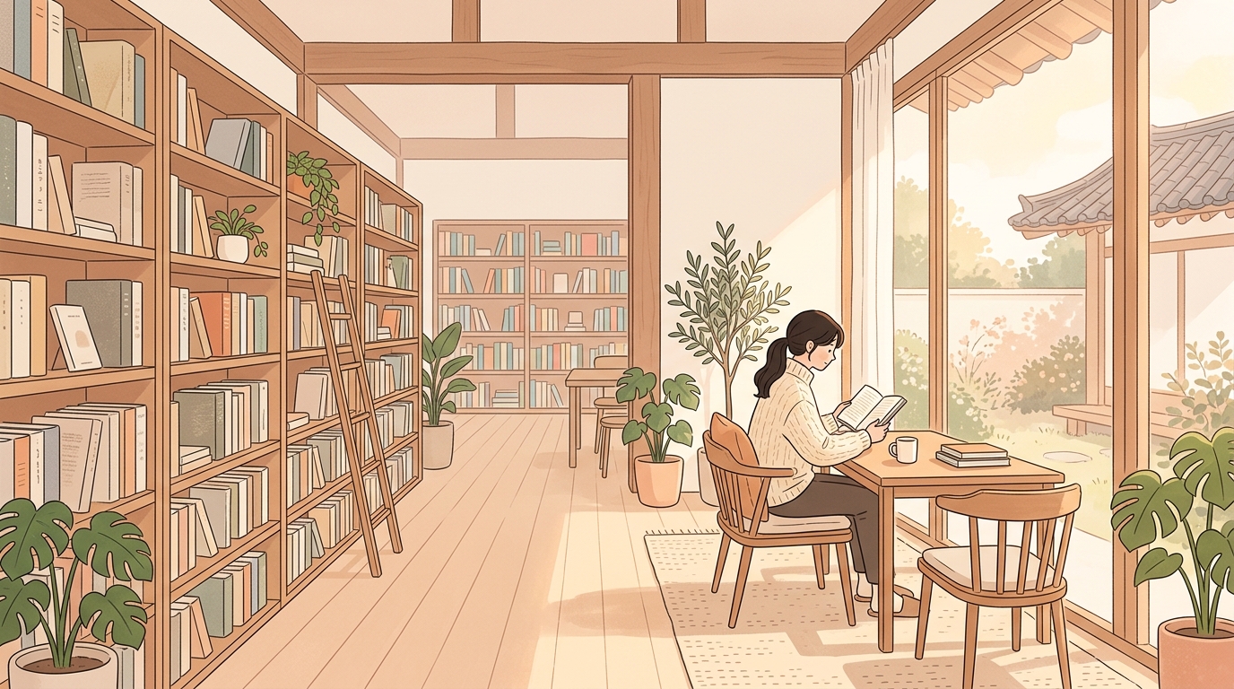 책카페, 조용한 독서의 성역이 되다: 공간과 에티켓의 미학