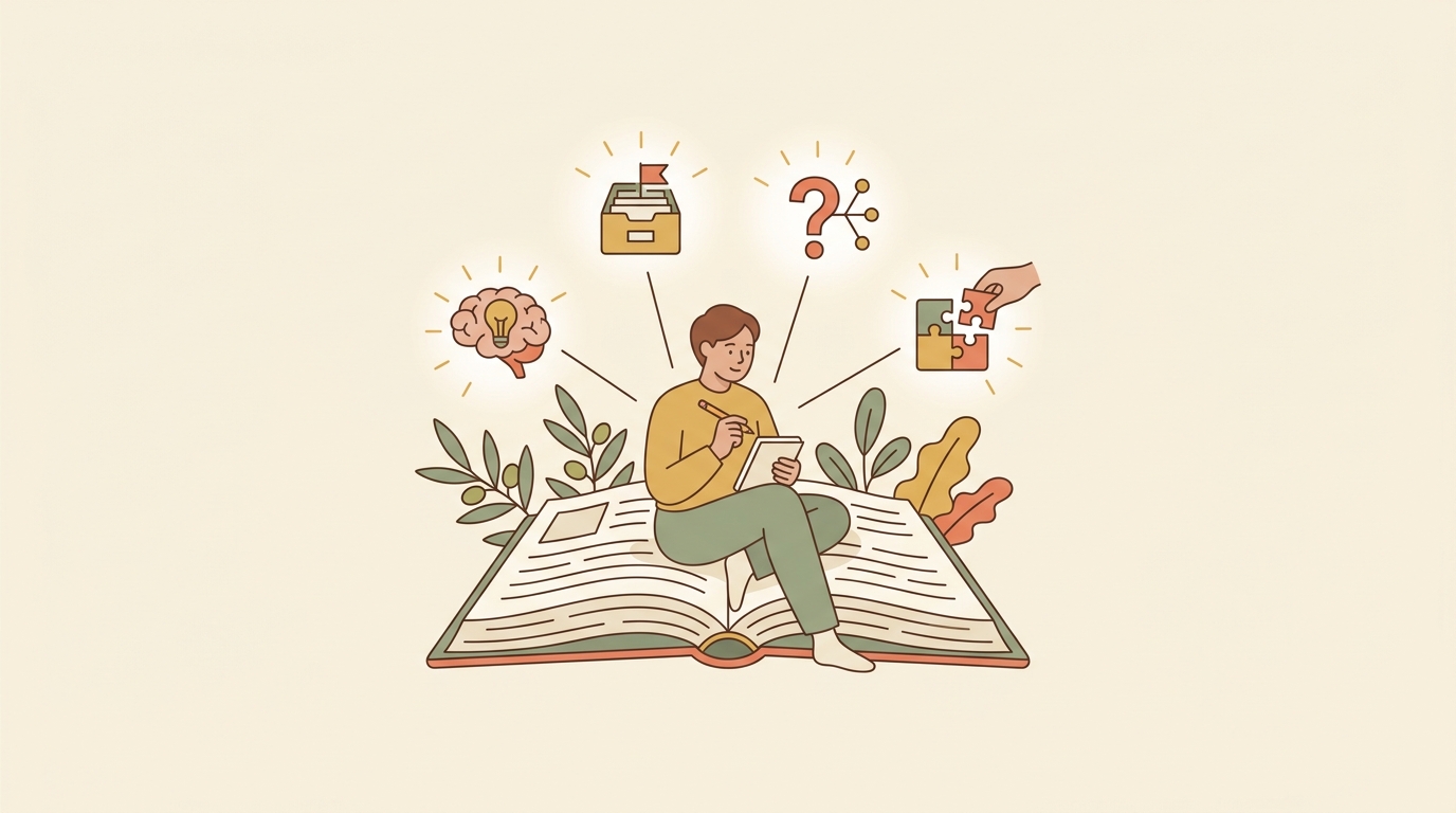 책을 읽어도 남는 게 없다면 — 기억에 남는 독서법 4가지